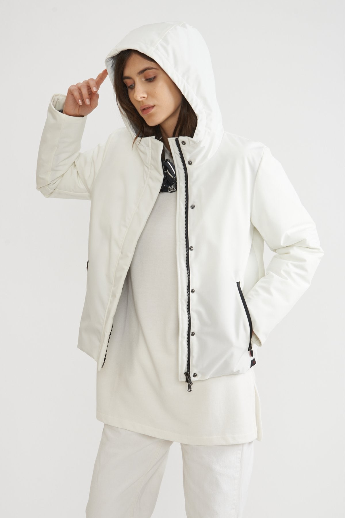 Giacca Invernale Donna Canadian Con Cappuccio G221381W