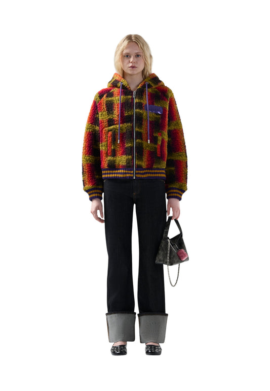 Giacca Bomber Donna Gcds  Teddy B2CW1917TR4