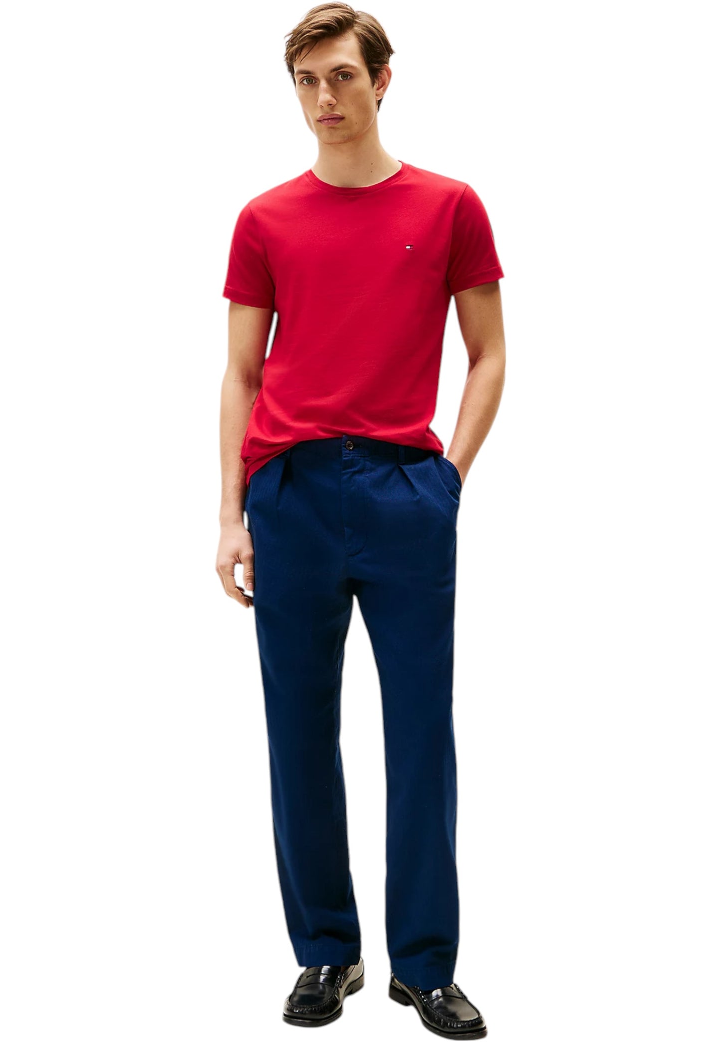 T-Shirt Manica Corta Uomo Tommy Hilfiger  Stretch Slim Fit