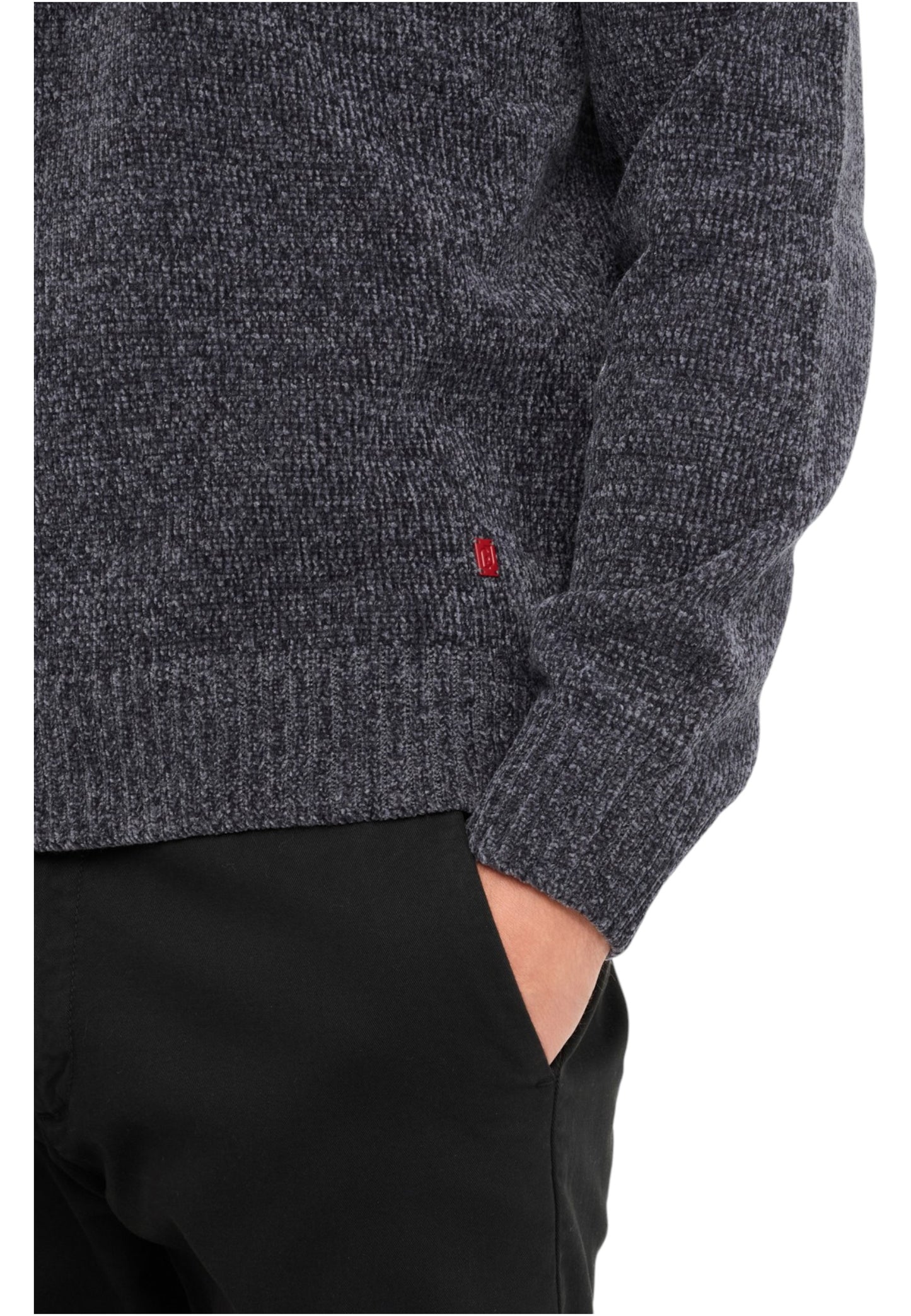 Maglione A Girocollo Uomo Liu Jo In Ciniglia QXX060MA29P