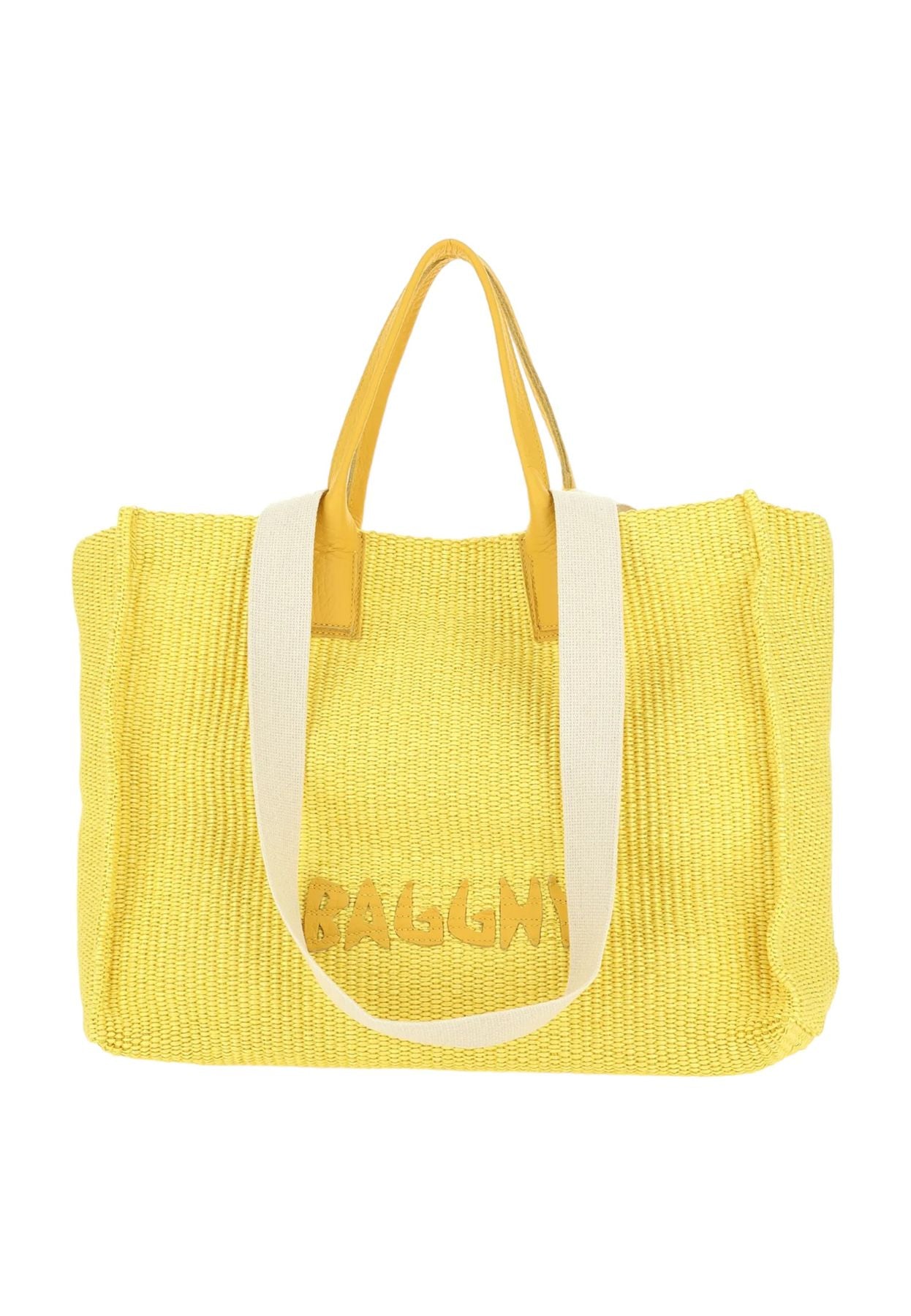 Borsa A Mano Donna Bagghy Tote Con Logo In Pelle E Tracolle A Nastro B3GW0710