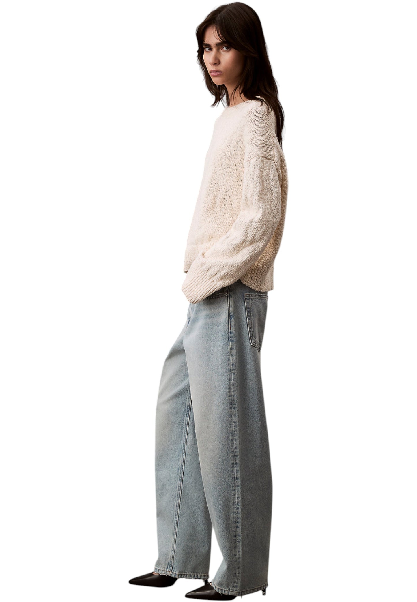 Jeans Wide Leg Donna Calvin klein Jeans 90S Loose LV047B926G