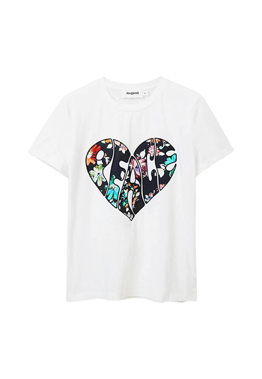 T-Shirt Manica Corta Donna Desigual   23SWTK92