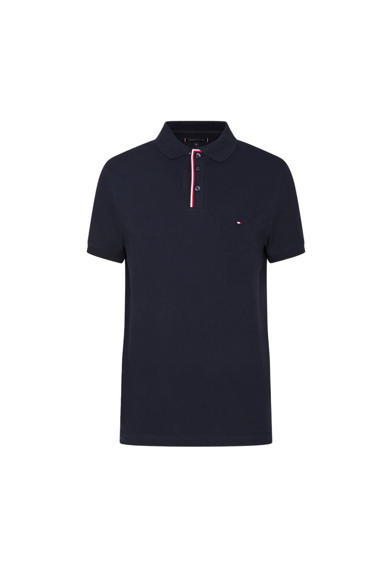 Polo Manica Corta Uomo Tommy Hilfiger 1985 Rwb Tipped Slim MW0MW30750