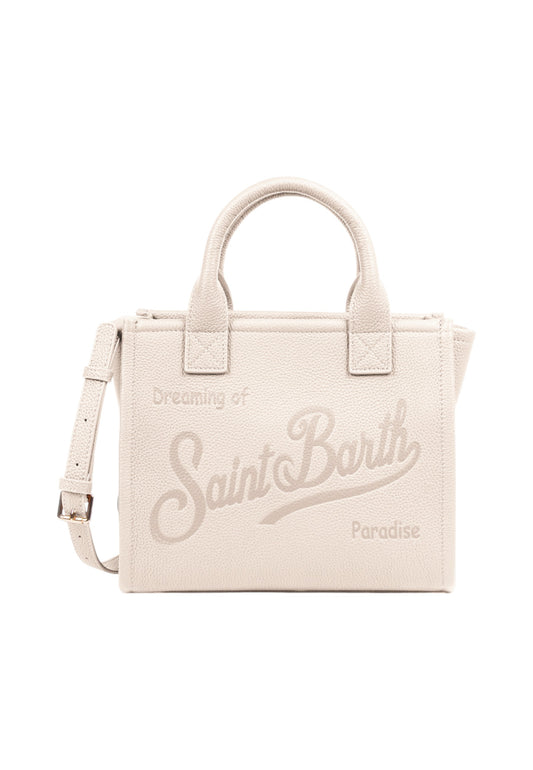 Borsa A Tracolla Donna Mc2 Saint Barth Grain Leather Sb Vanity Bag Midi VANMD001