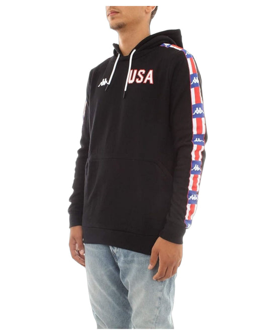 Felpa Con Cappuccio Uomo Kappa 304N110