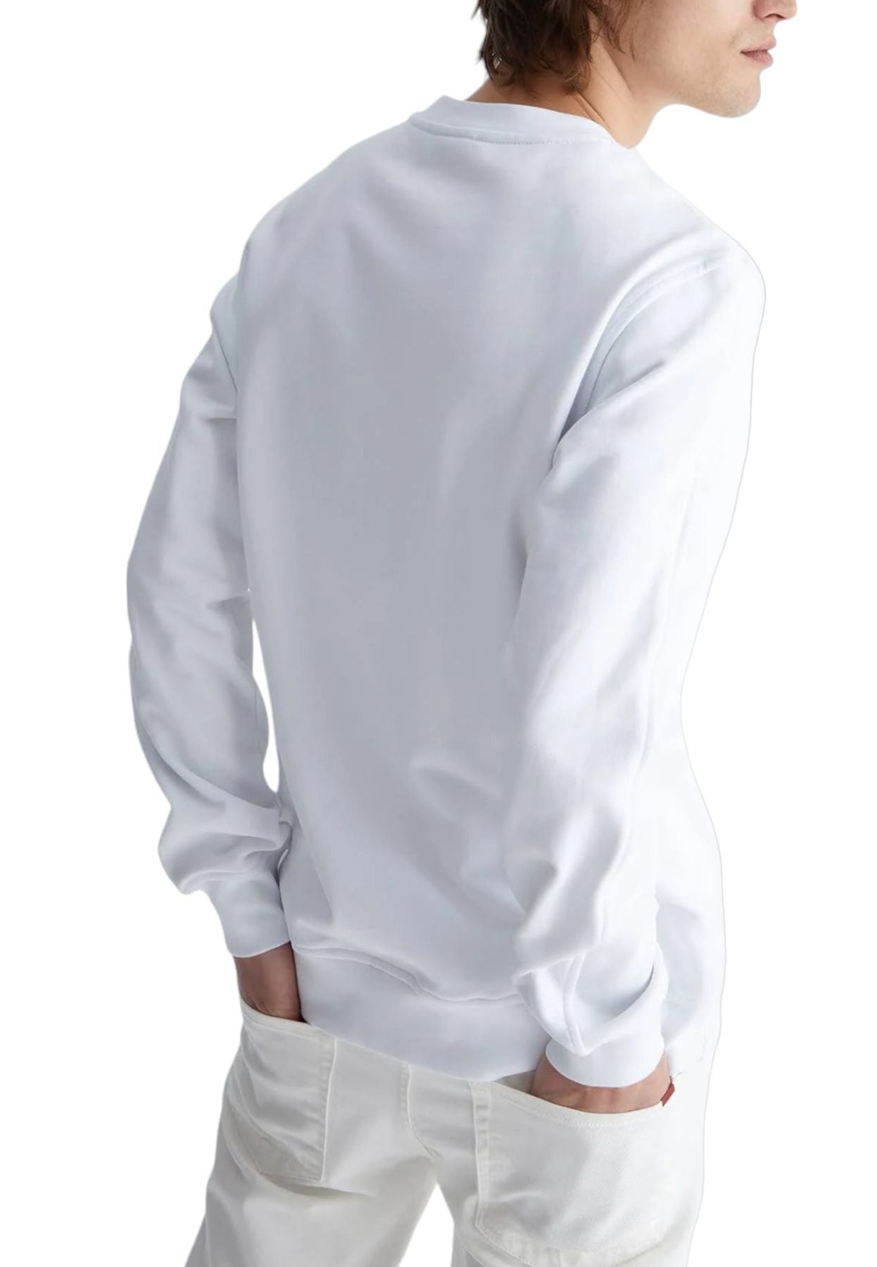 Felpa A Girocollo Uomo Liu Jo Con Logo Crewjeans M000P203CREWJEANS