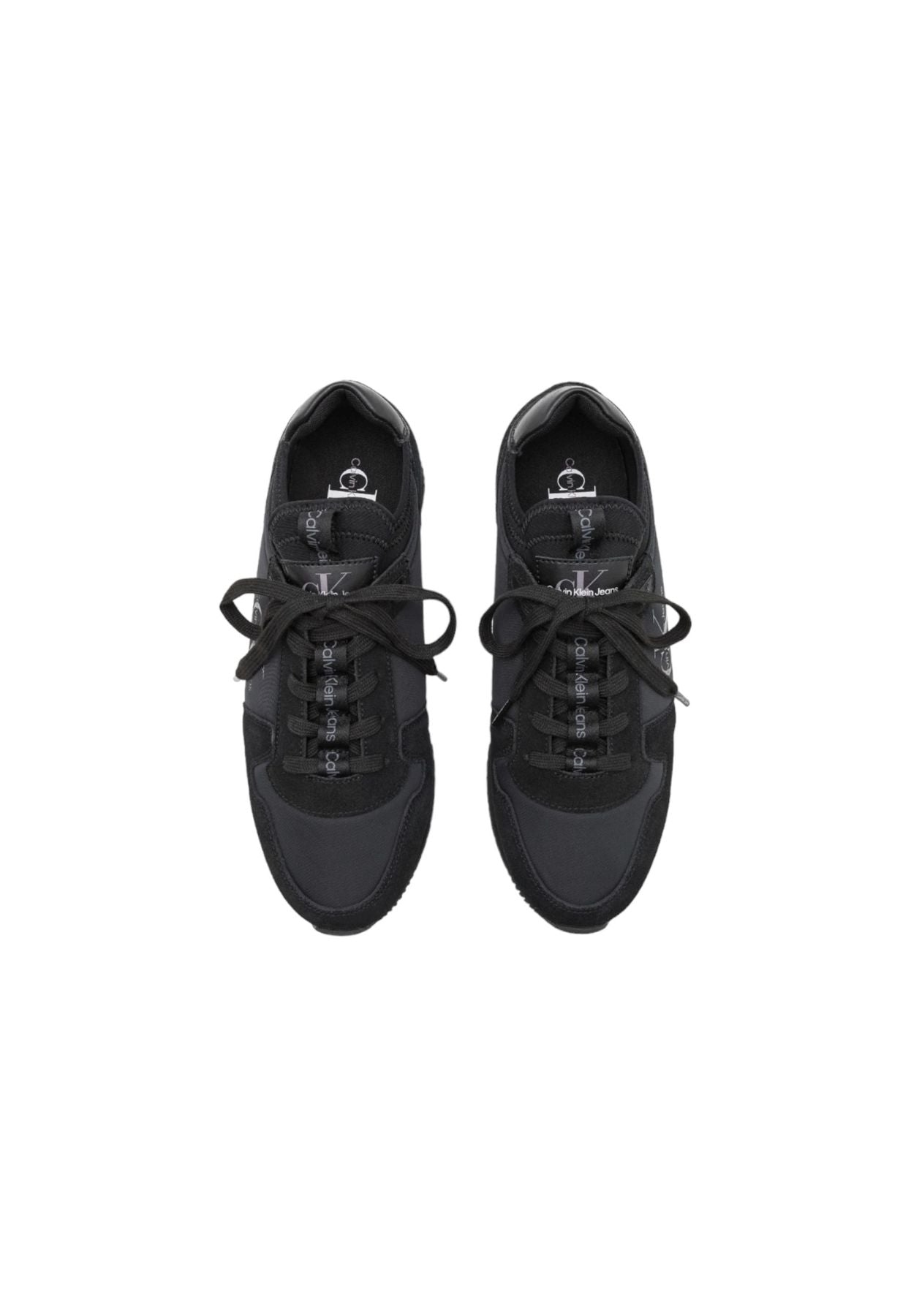 Sneakers Basse Uomo Calvin klein Jeans Runner Sock Laceup Ny-Lth YM0YM00553