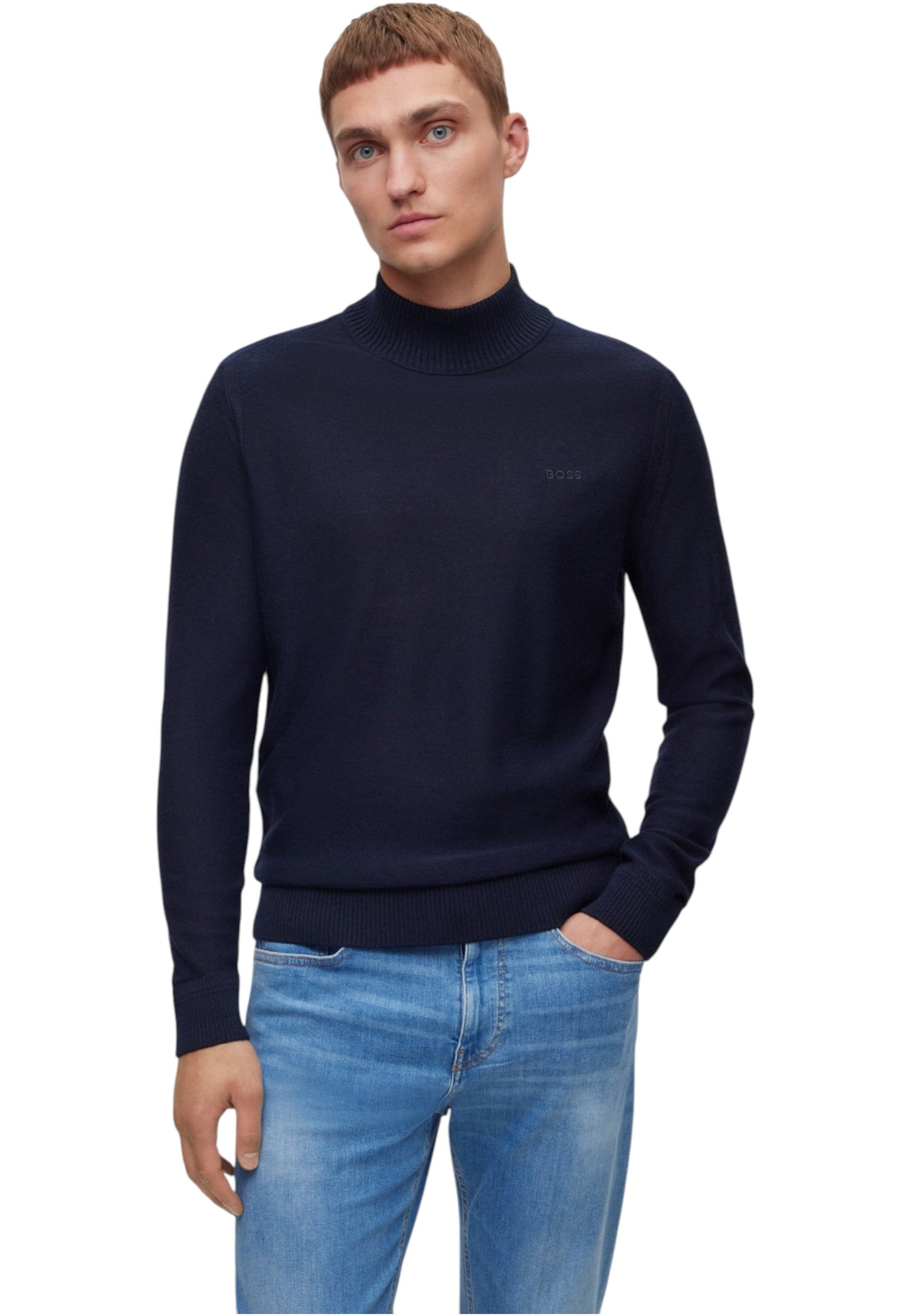 Maglione Collo Alto Uomo Boss Avac_M 50501761