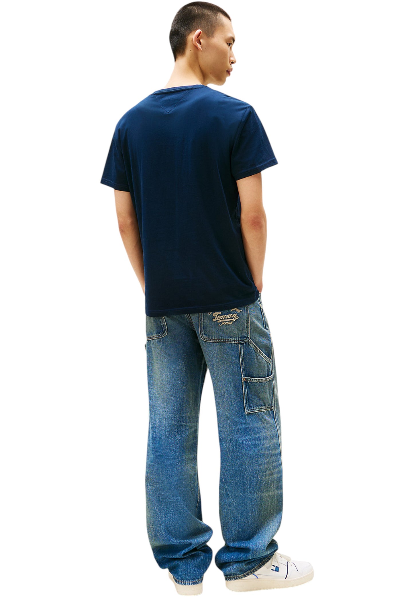 T-Shirt Manica Corta Uomo Tommy Jeans Tjm Regular Tommy Dna Flag DM0DM21941