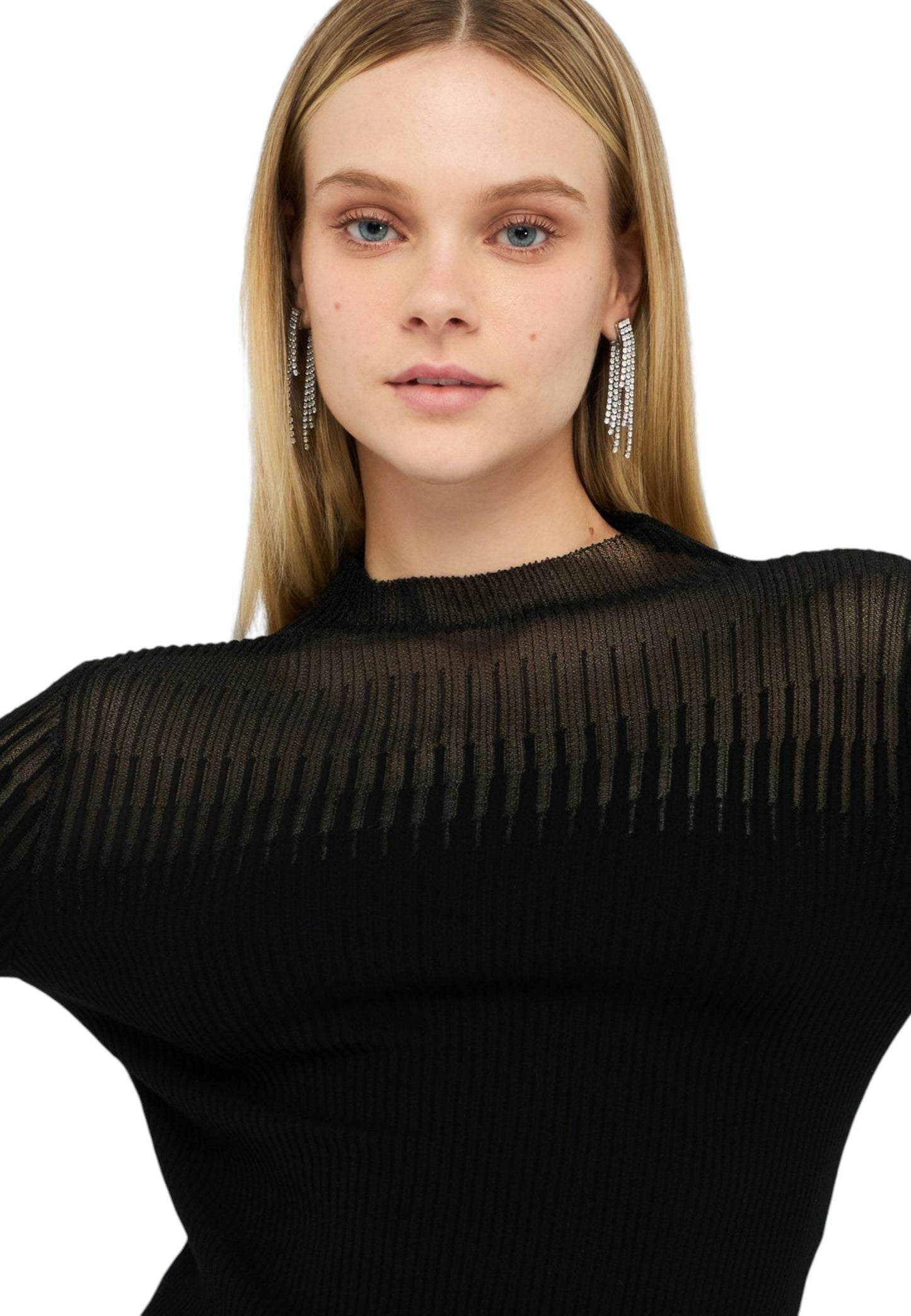 Maglia A Girocollo Donna Liu Jo Manica 3/4 CF5075MS99E