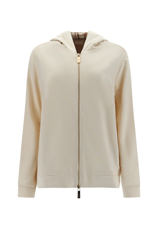 Felpa Con Zip Donna Freddy