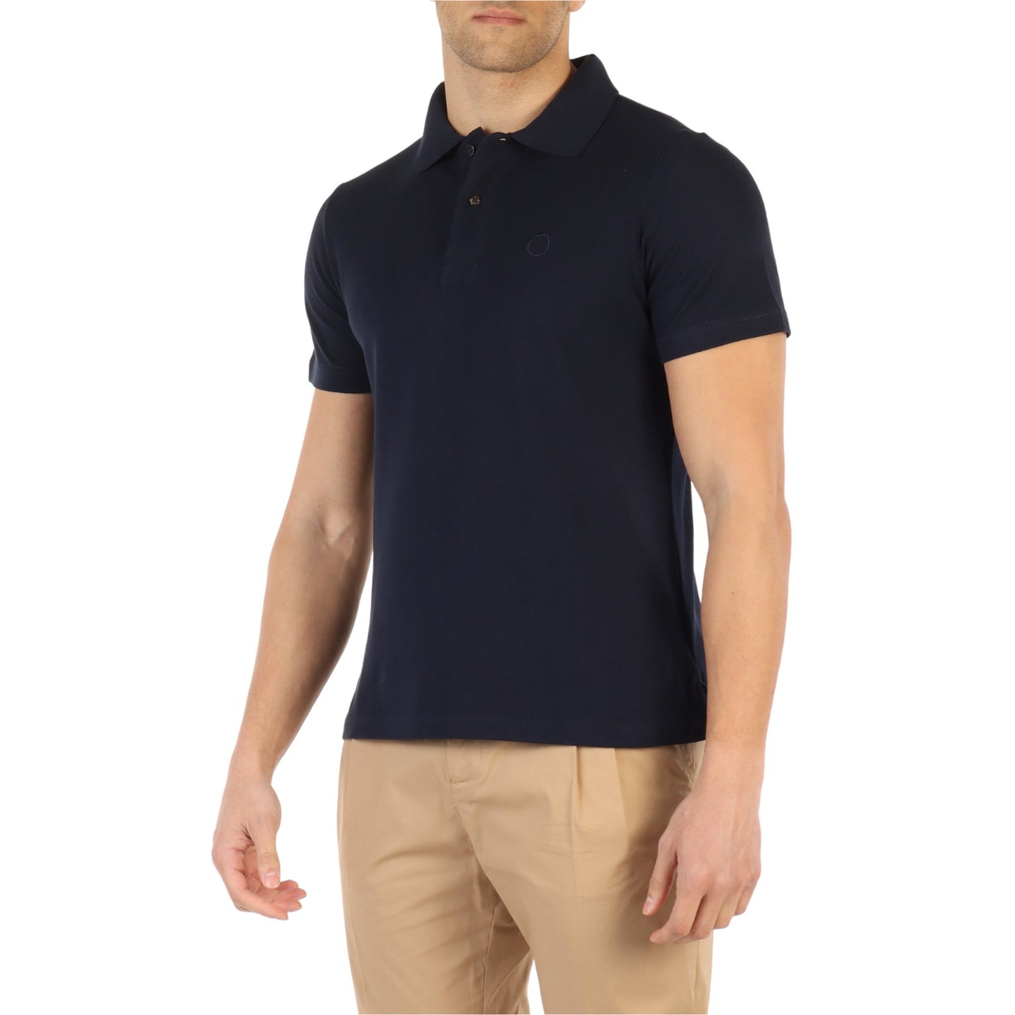 Polo Manica Corta Uomo Trussardi Greyhound Embroidery Cotton Piquet 52T00712-1T005648
