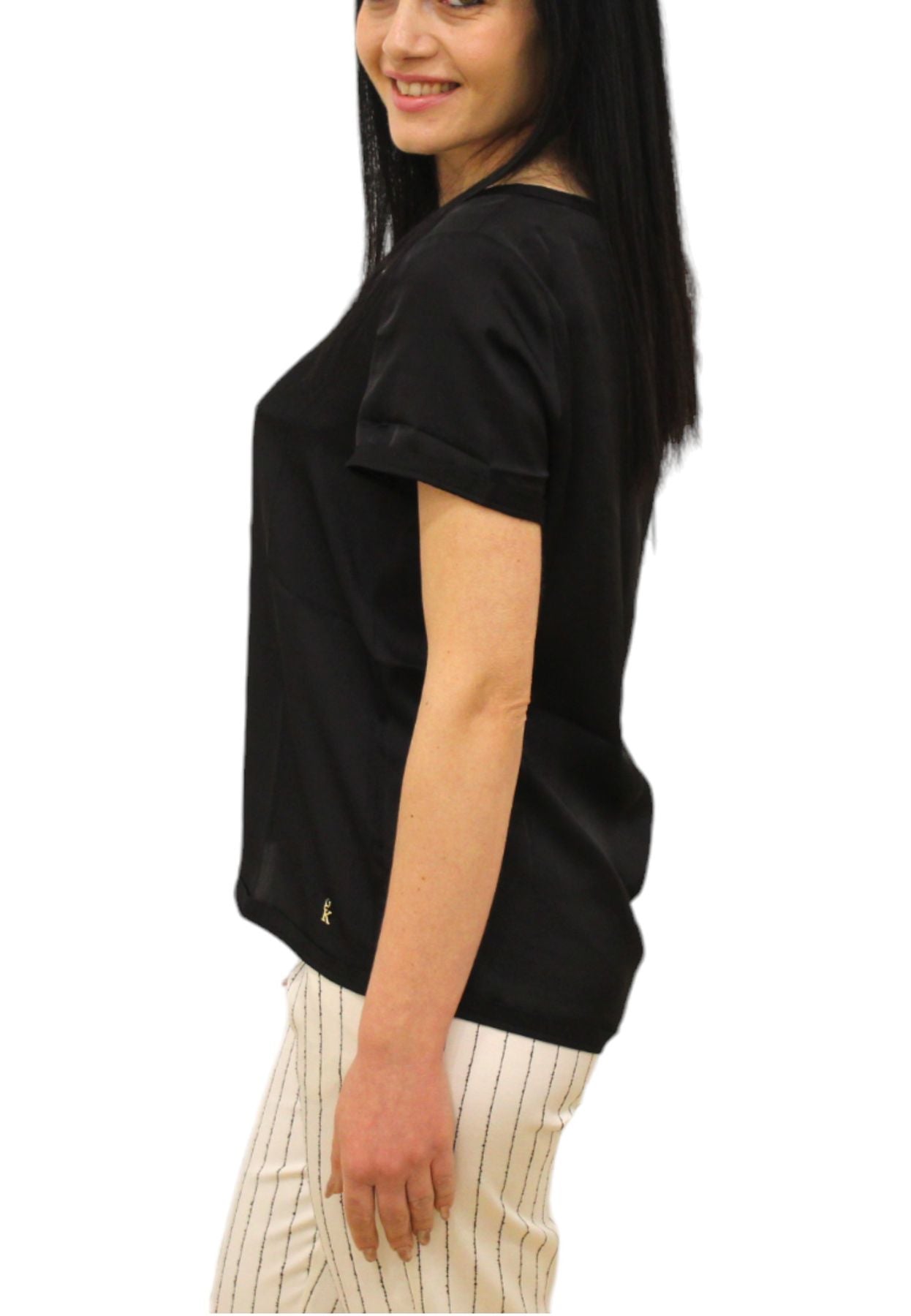 Blusa Manica Corta Donna Kocca Kusanga P24PBL1428ABUN0000
