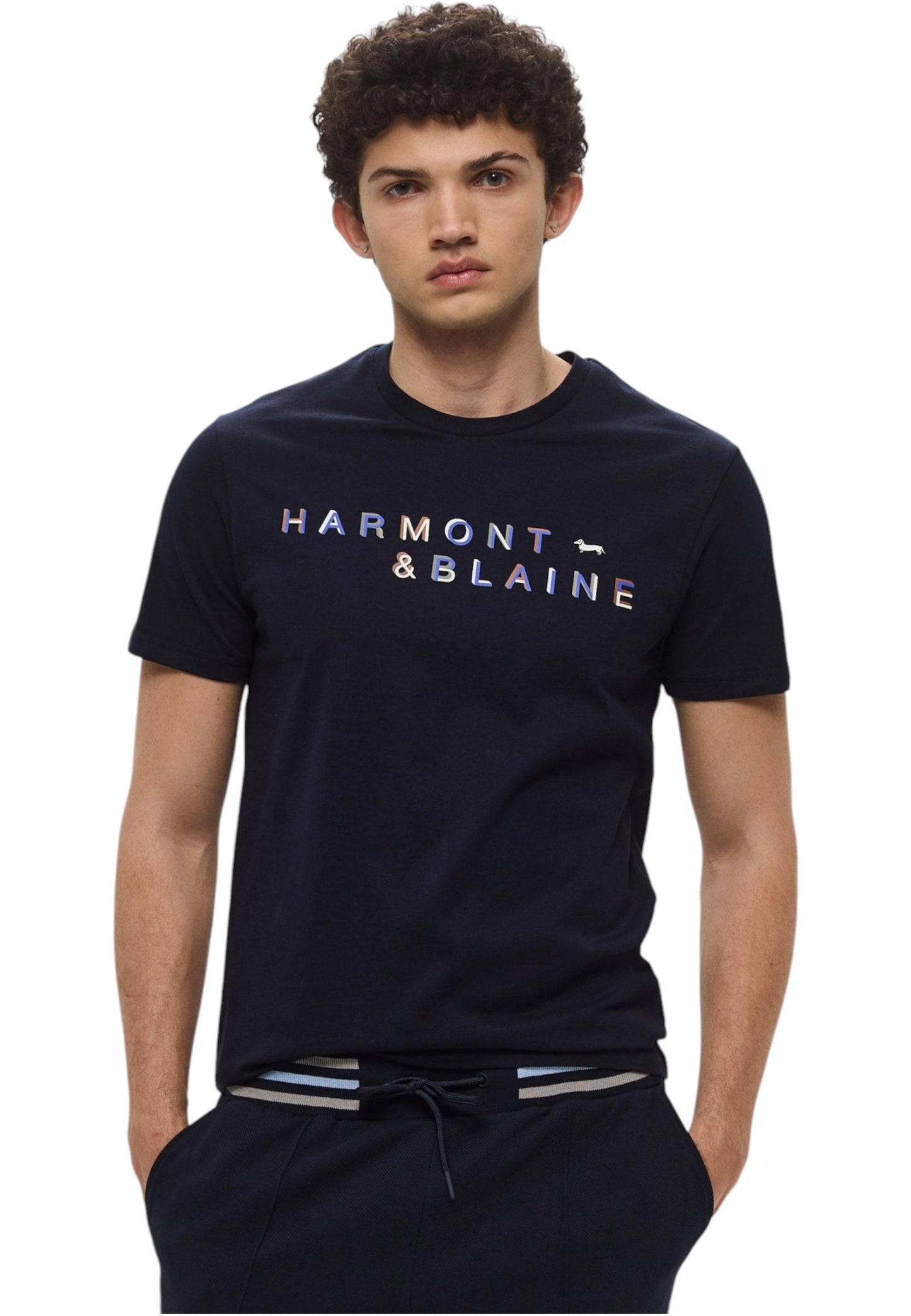 T-Shirt Manica Corta Uomo Harmont & Blaine