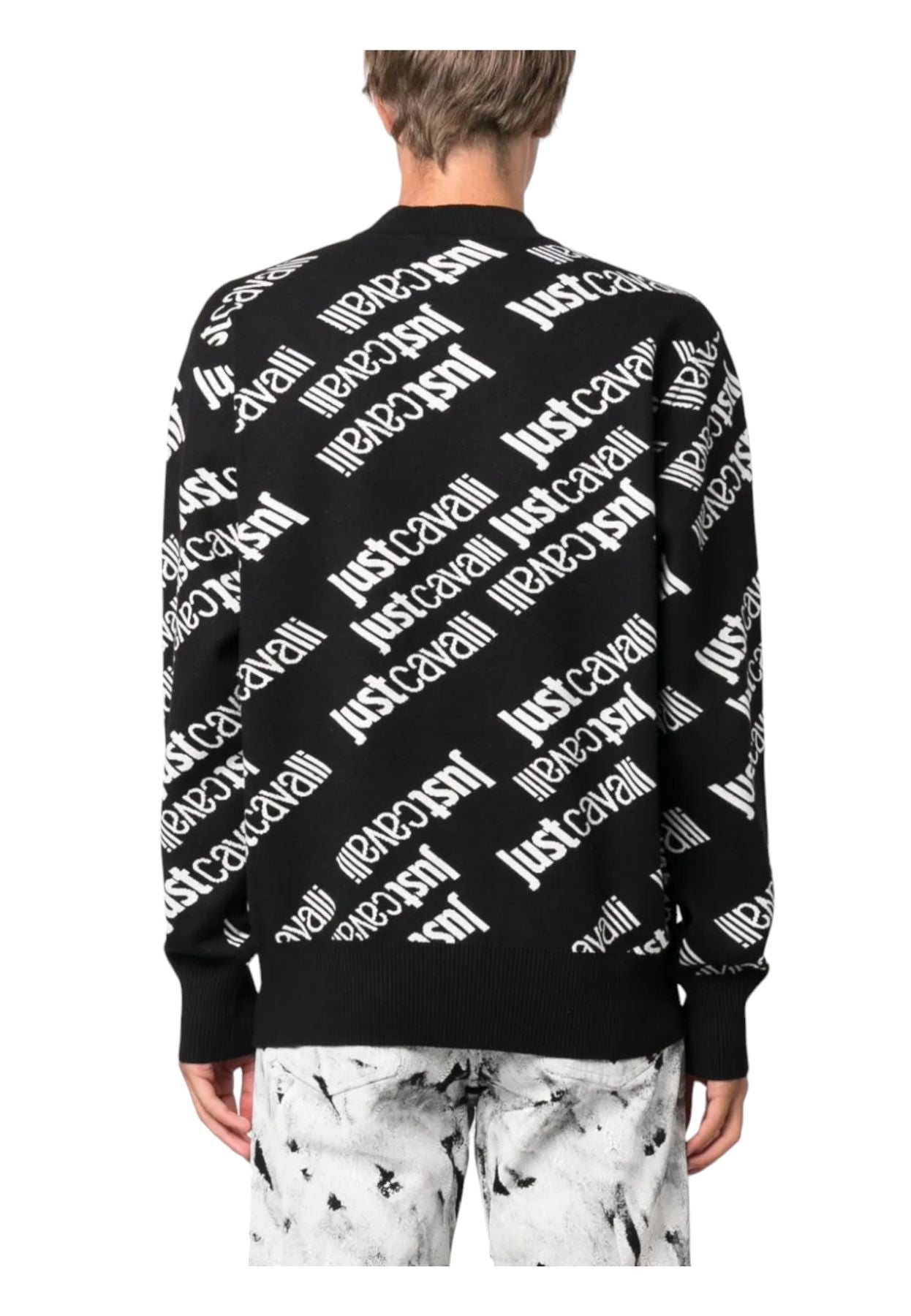 Maglione A Girocollo Uomo Just Cavalli 75OAFM05CM42N