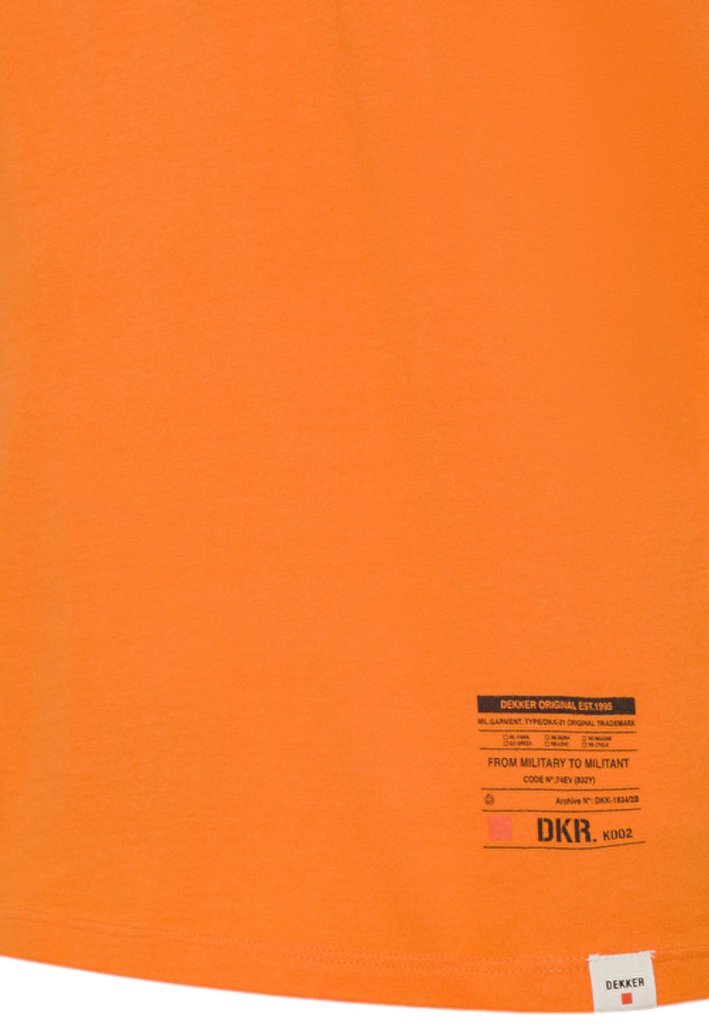 T-Shirt Manica Corta Uomo Dekker  Snipe Jer DEU035899011969