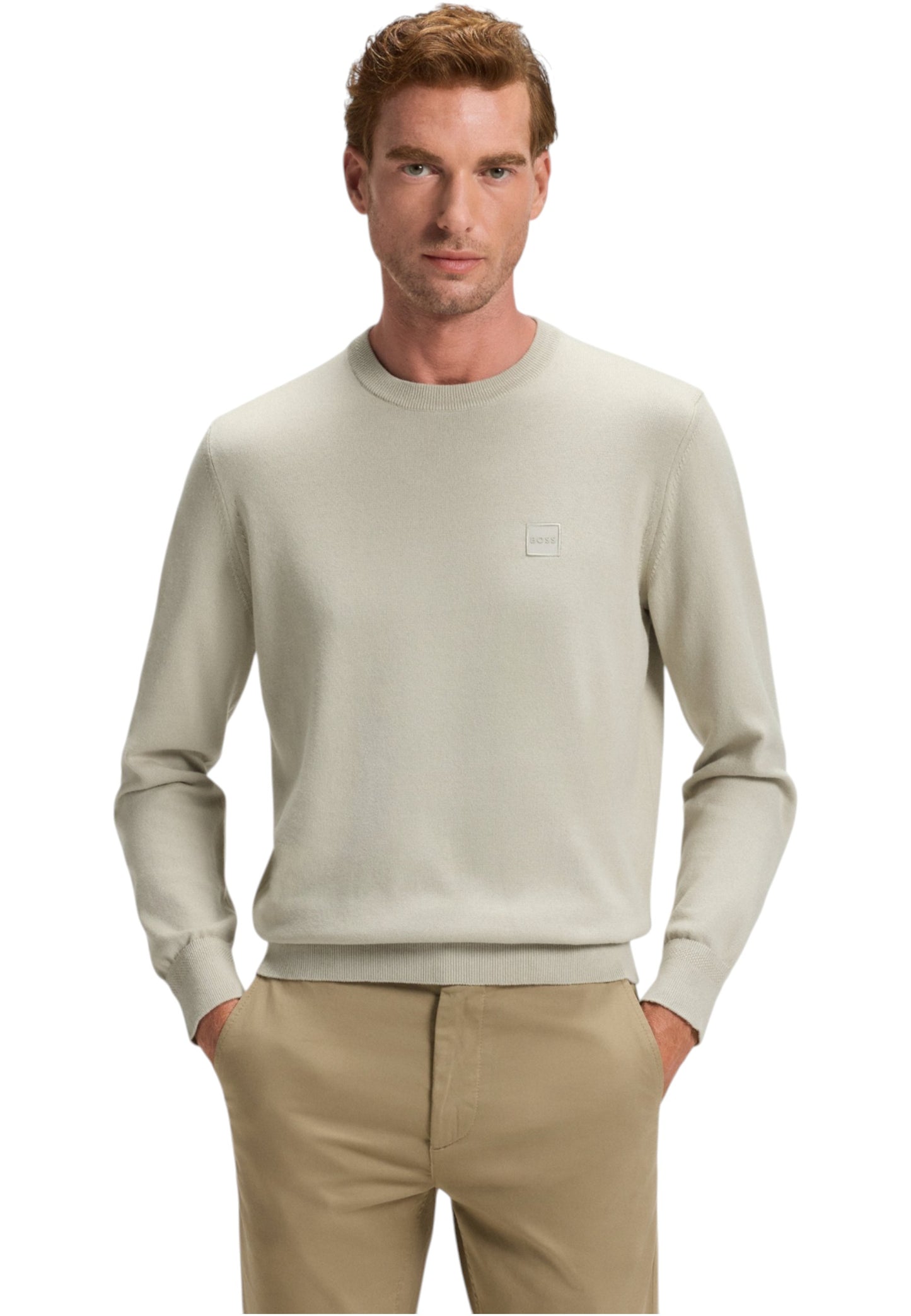 Maglione A Girocollo Uomo Boss Kanovano 50527583