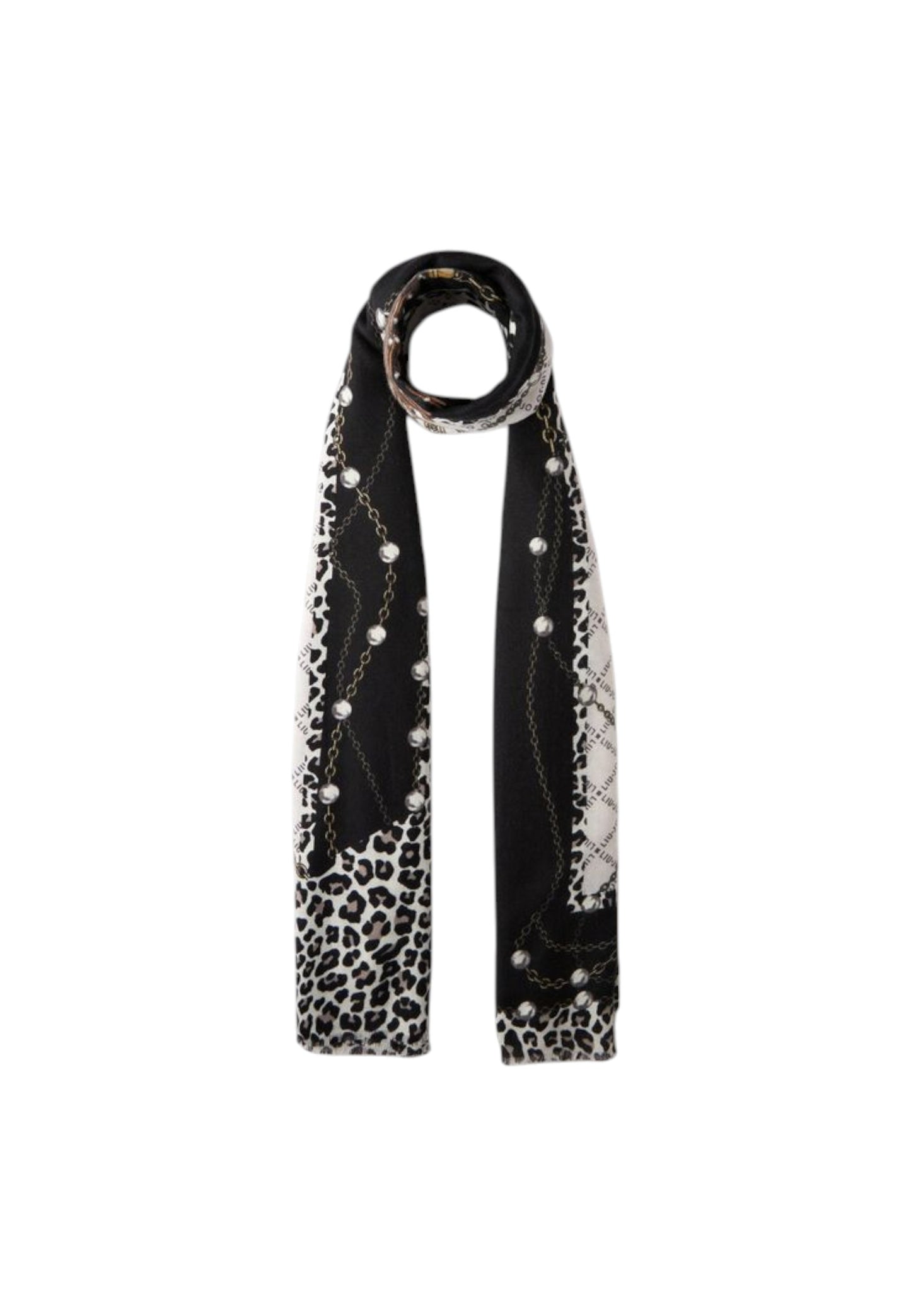 Sciarpa Donna Liu Jo Pearls Animal 70X180 2F5081T0300
