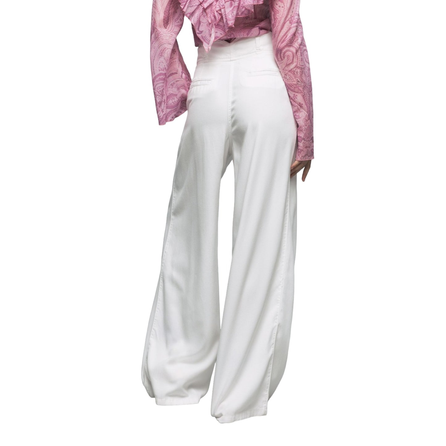 Jeans Donna Gaelle Flare Con Bottoni Logati GBDP17193