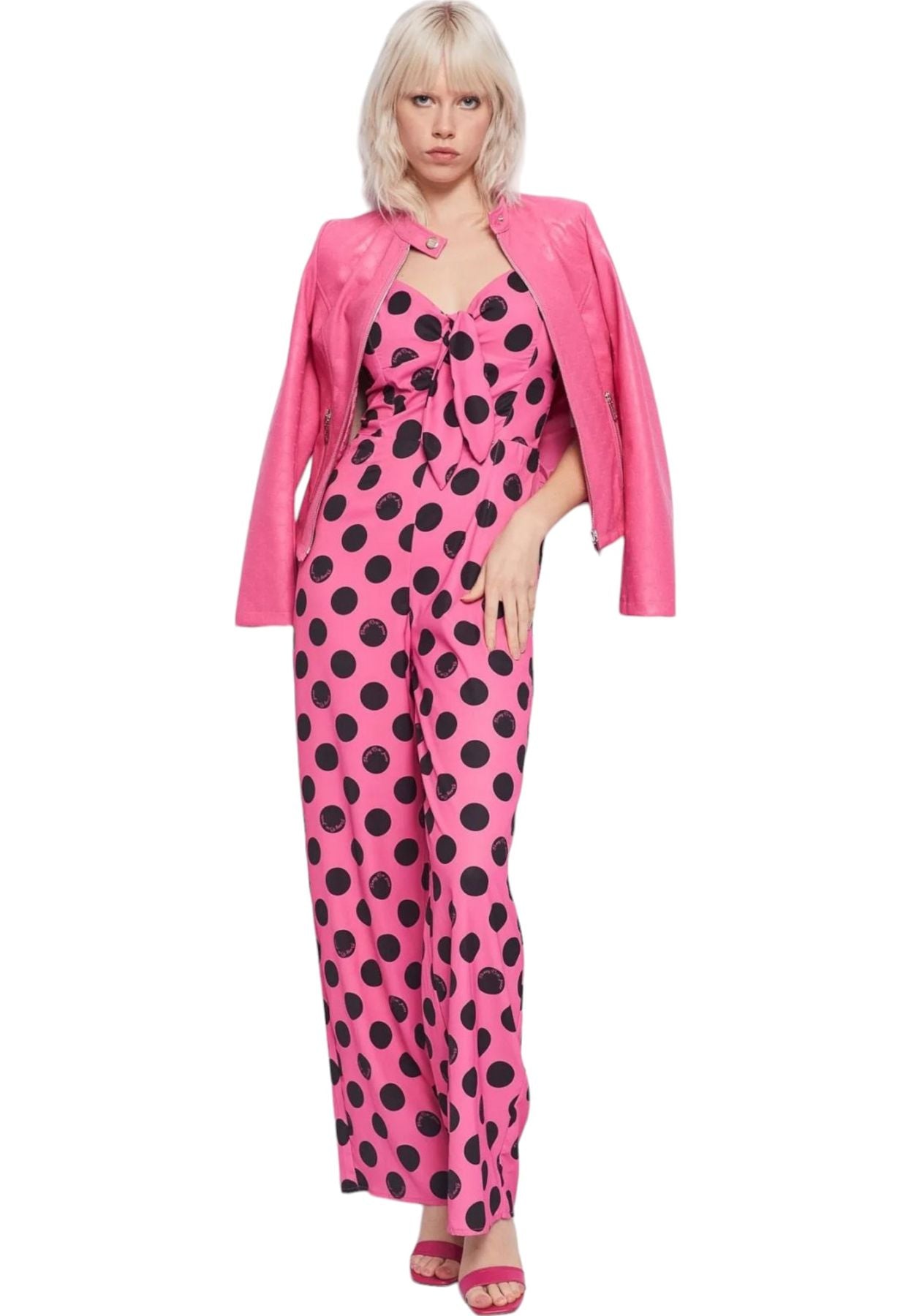 Tuta Jumpsuit Senza Maniche Donna Denny Rose Lunga 311ND25009