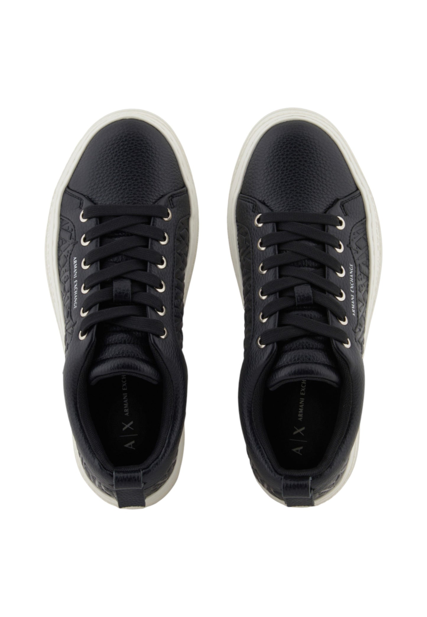 Sneakers Basse Donna Armani Exchange Platform Con Texture Geometrica XW001630AF17351