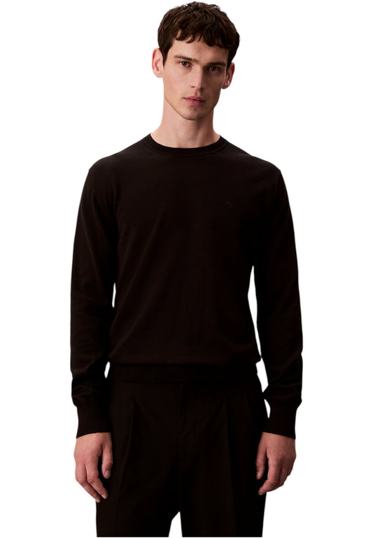 Maglione A Girocollo Uomo Calvin klein  Supima Cotton LV040BM343