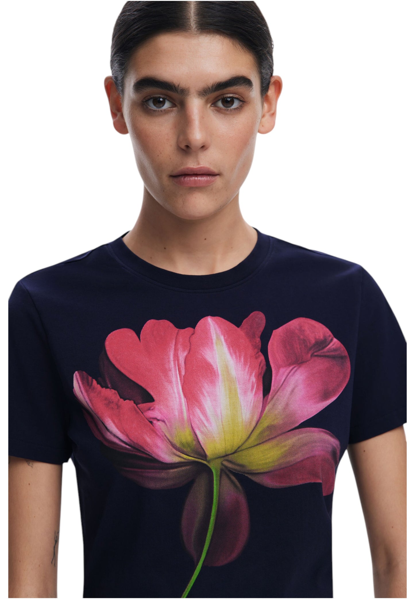 T-Shirt Donna Desigual Ts_Plata