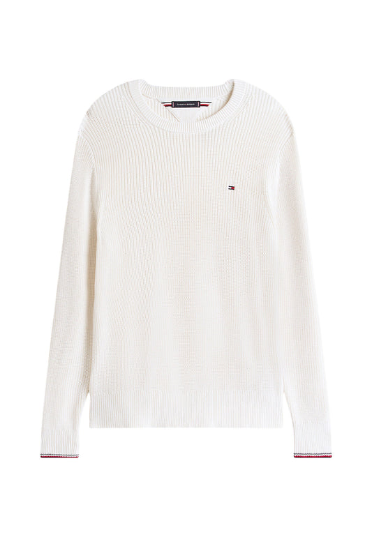 Maglione A Girocollo Uomo Tommy Hilfiger  Rwb Rib MW0MW41516