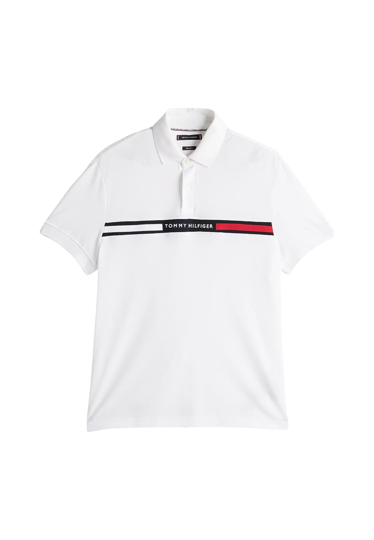 Polo Manica Corta Uomo Tommy Hilfiger  Hilfiger Chest Insert