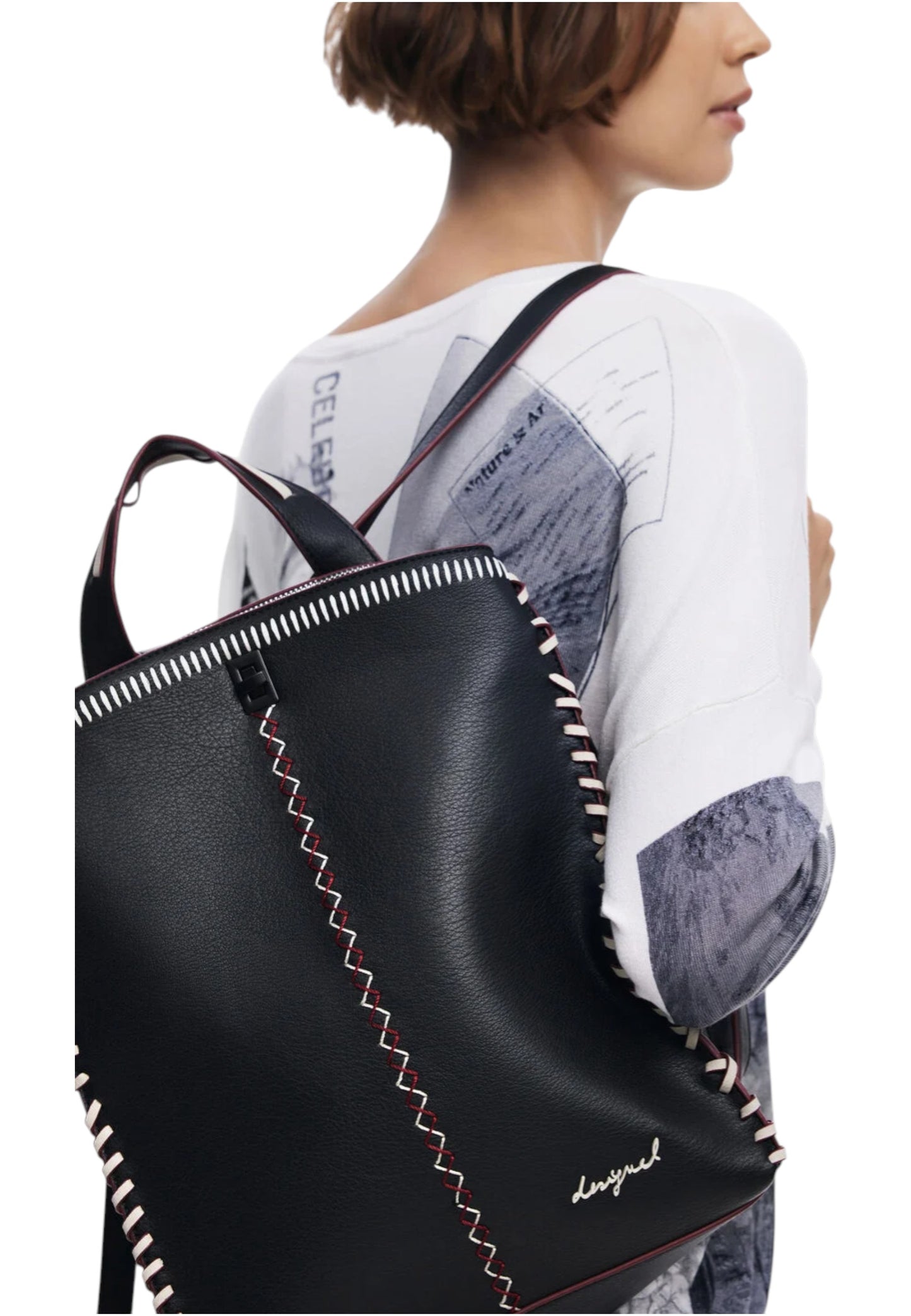 Zaino Donna Desigual Manhattan Pespuntes Sumy 25WAKP17