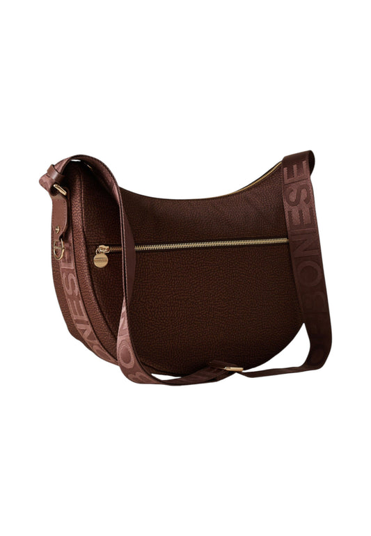 Borsa A Tracolla Donna Borbonese Luna Bag Middle Eco Line 934108I15