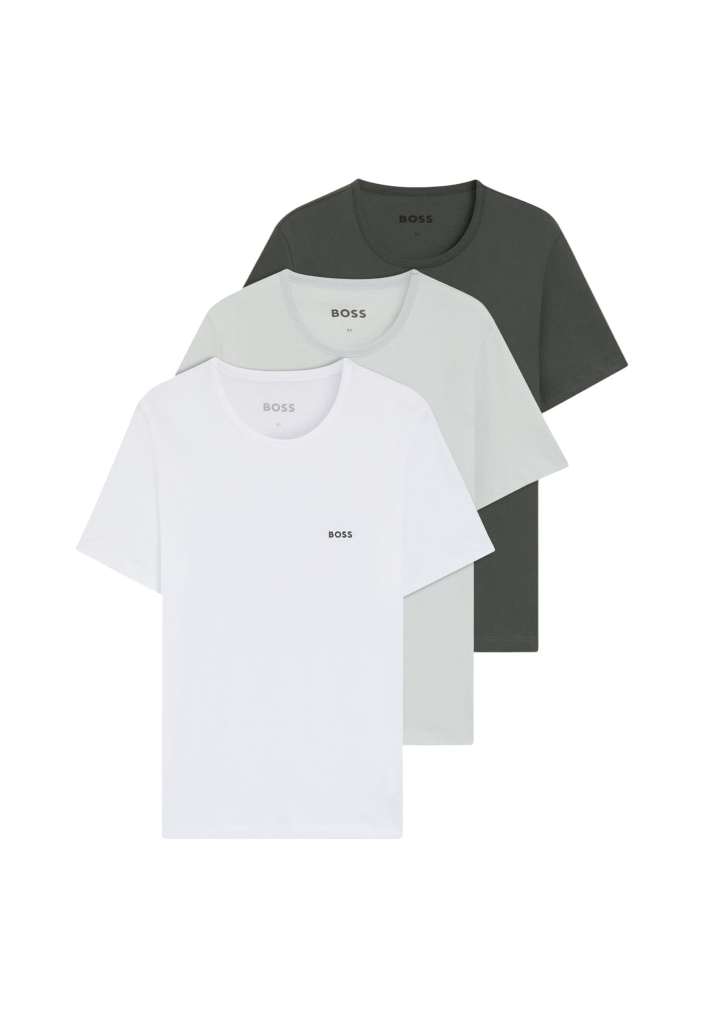 T-Shirt Manica Corta Uomo Boss 3 Pack Classic 50532468