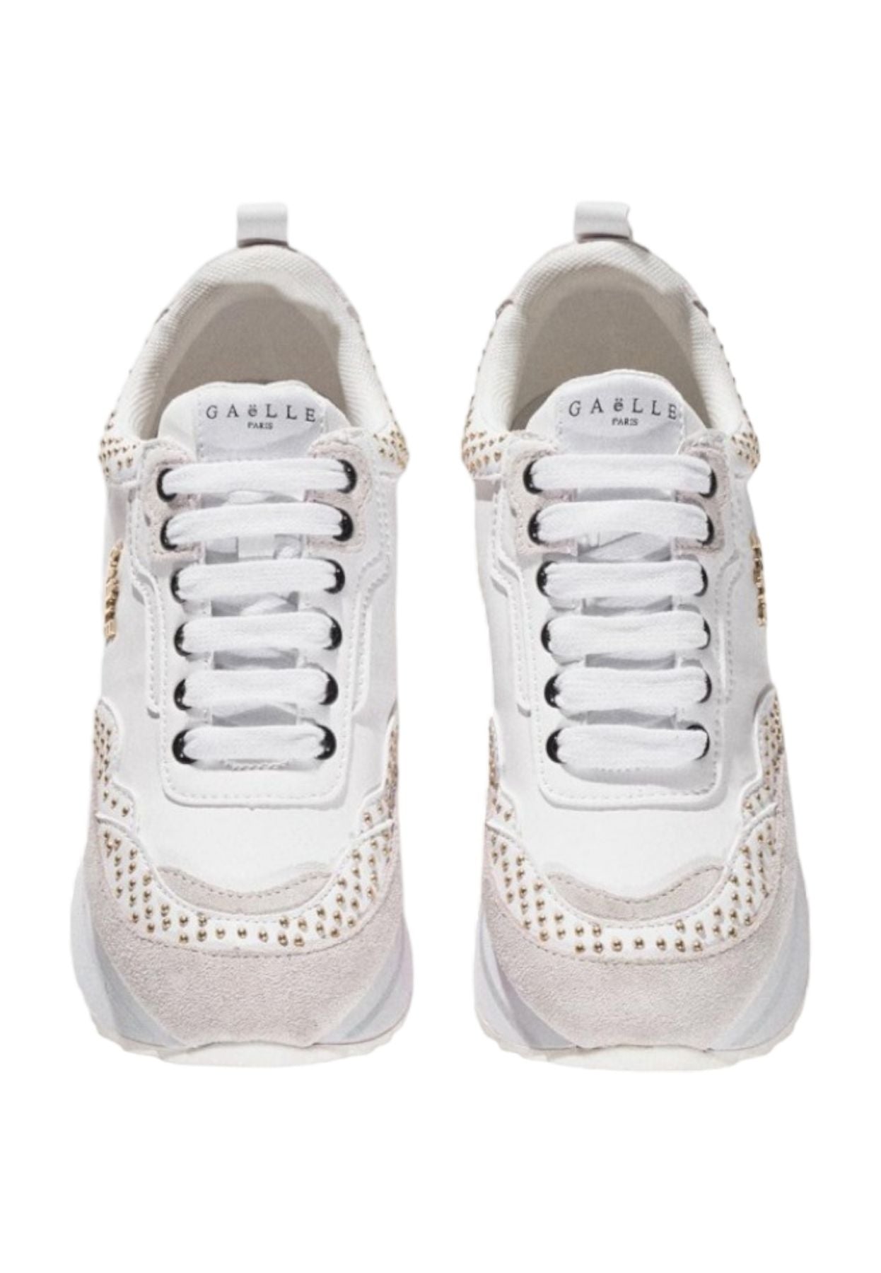 Sneakers Basse Donna Gaelle Running Con Applicazioni Logo GBCDP2988