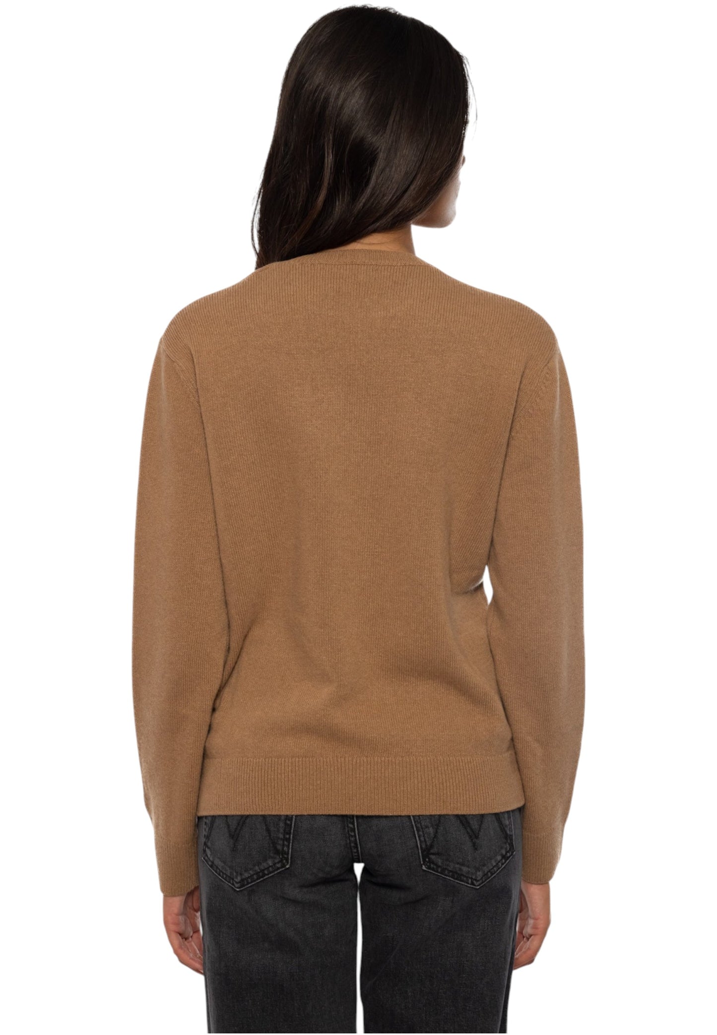 Maglione A Girocollo Donna Mc2 Saint Barth Snoopy Waiting Snow Emb New Queen QUE0010