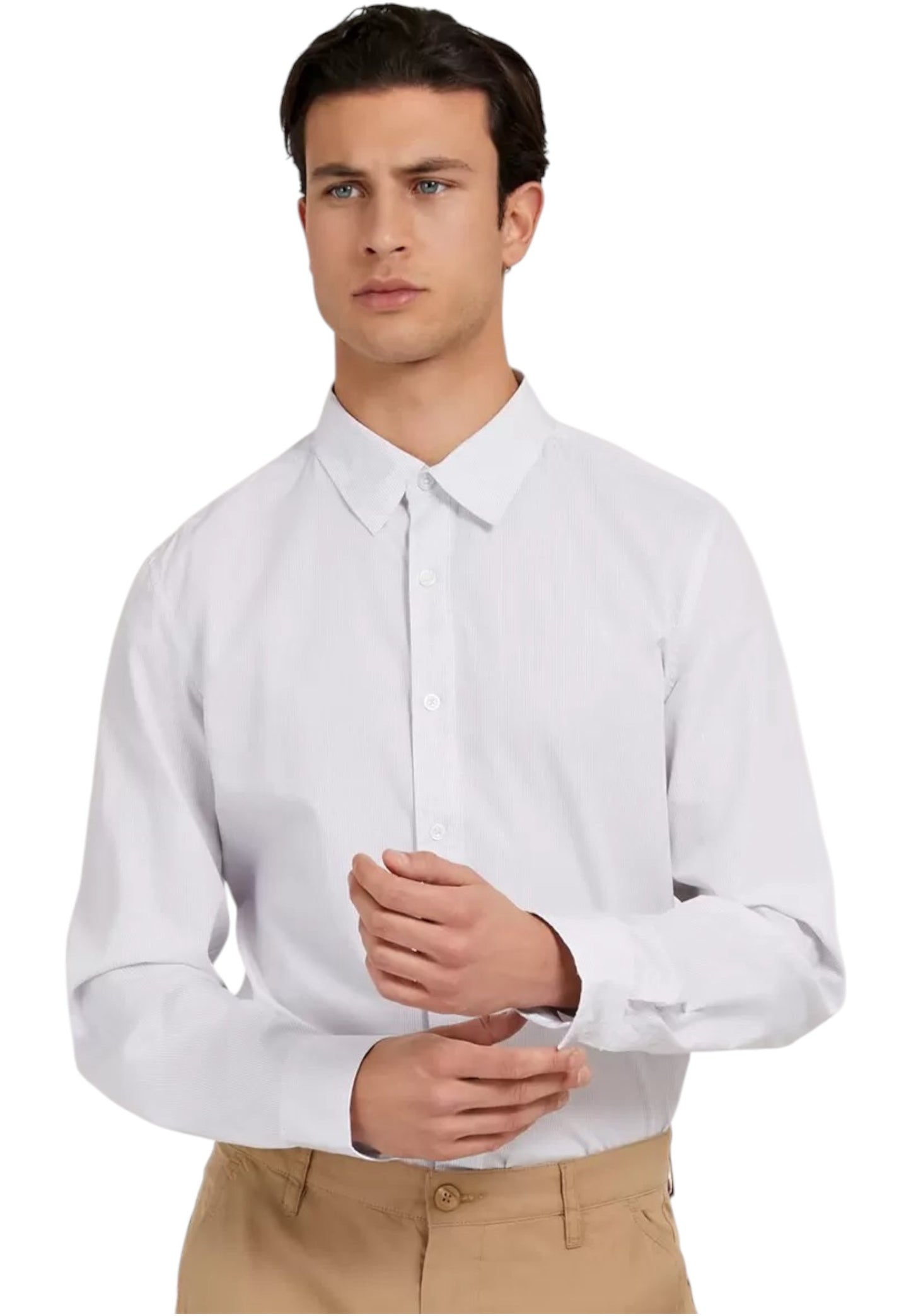 Camicia Manica lunga Uomo Guess   M2GH06WEJ40