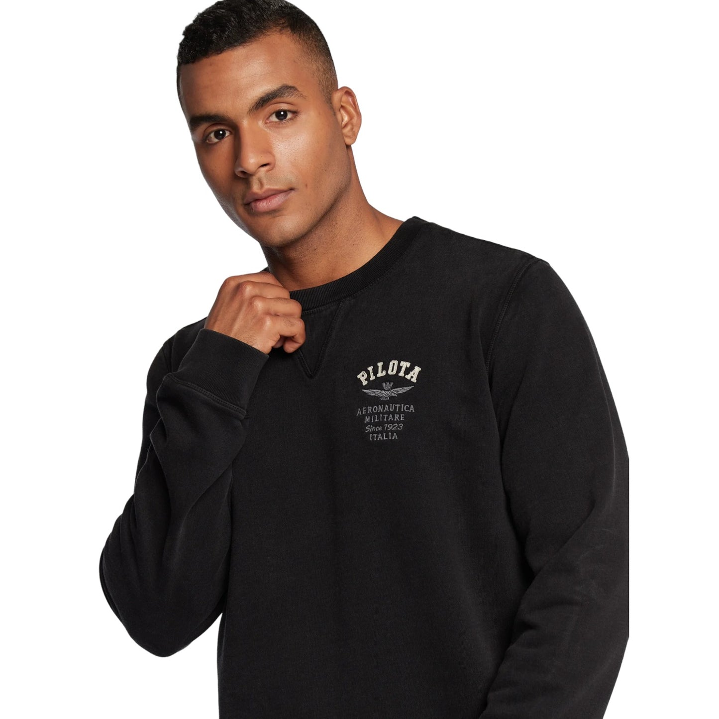 Felpa A Girocollo Uomo Aeronautica Militare 222FE1718F478