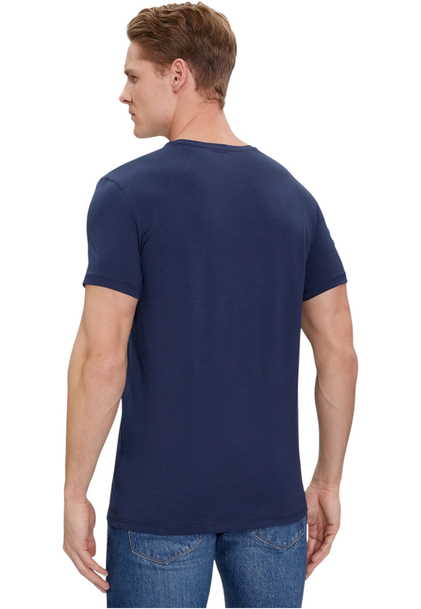 T-Shirt Manica Corta Uomo Guess 2Pack Caleb Hero Cnk U97G02KCD31