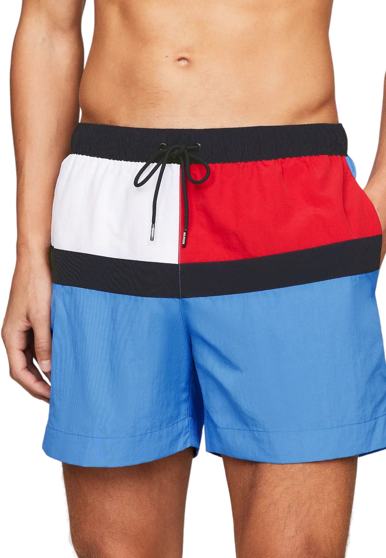 Costume da bagno Short Uomo Tommy Hilfiger Motivo Color Block UM0UM03259