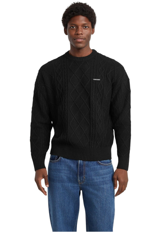 Maglione A Girocollo Uomo Guess  Gj Cable M5BR04Z0561