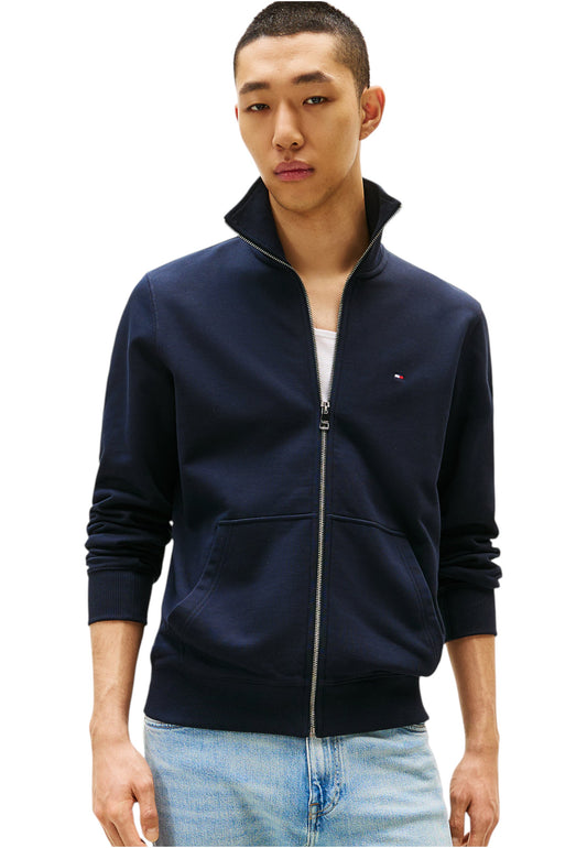 Felpa Con Zip Uomo Tommy Hilfiger  Essential Terry MW0MW38084