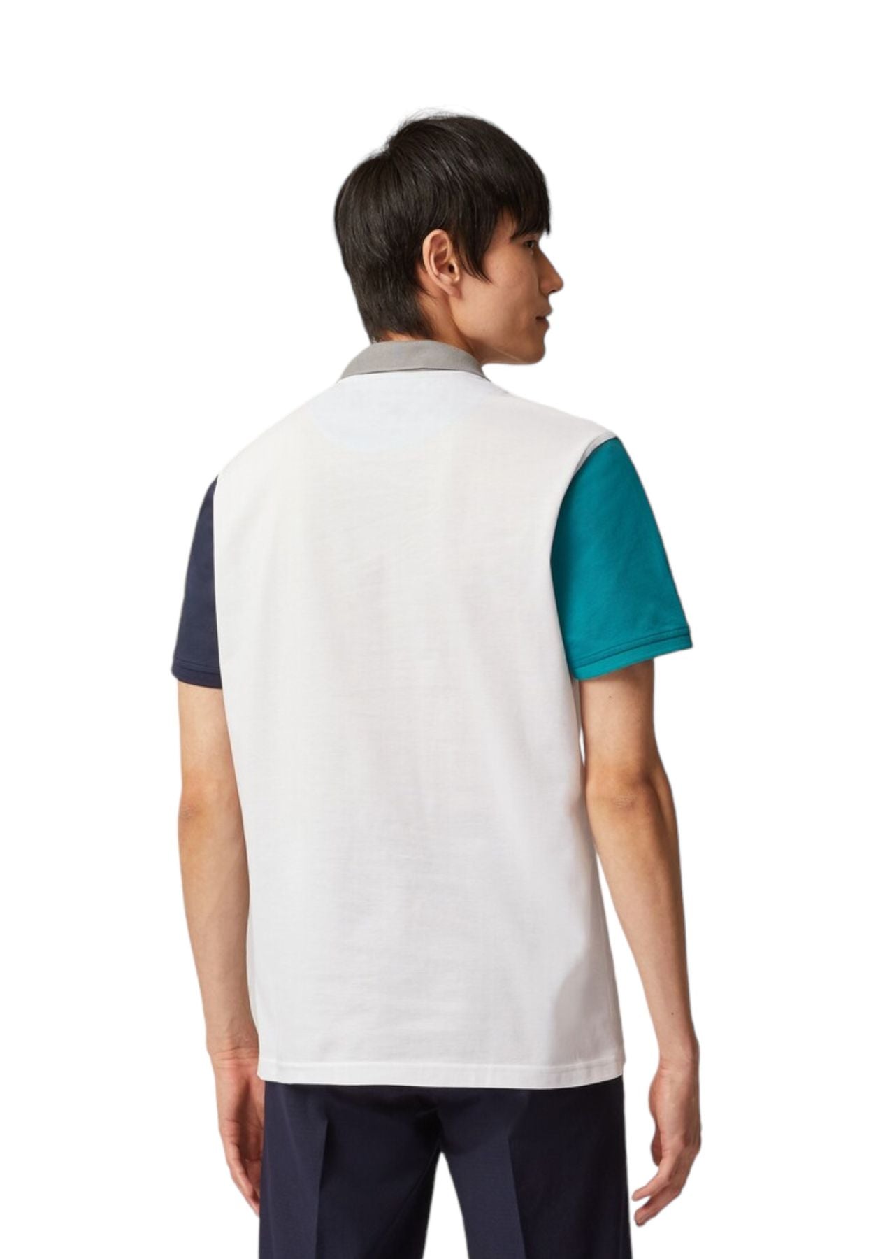 Polo Manica Corta Uomo Harmont & Blaine Color Block LRJ351021215