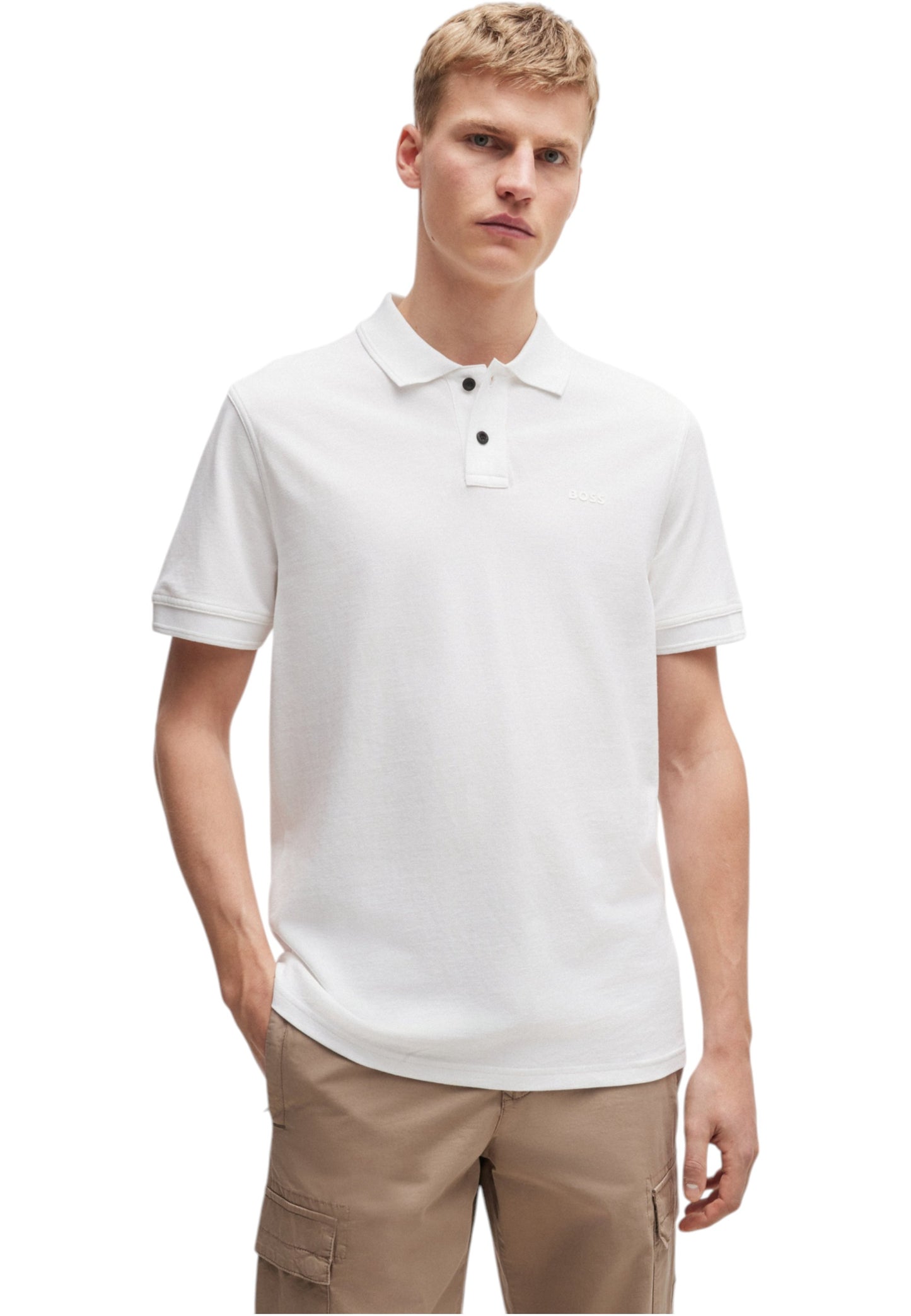 Polo Manica Corta Uomo Boss