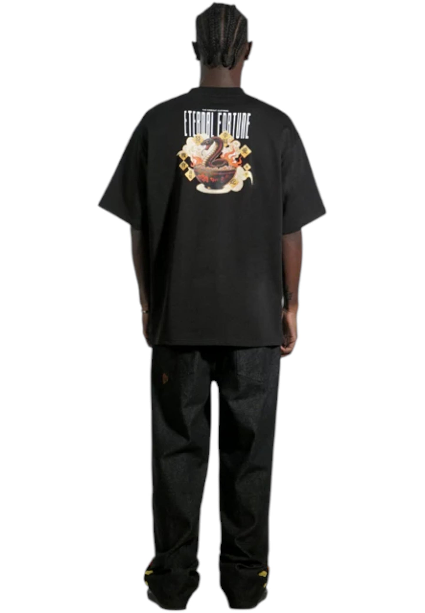 T-Shirt Manica Corta Uomo The Hideout Clothing Eternal Year of The Snake THC-EYS
