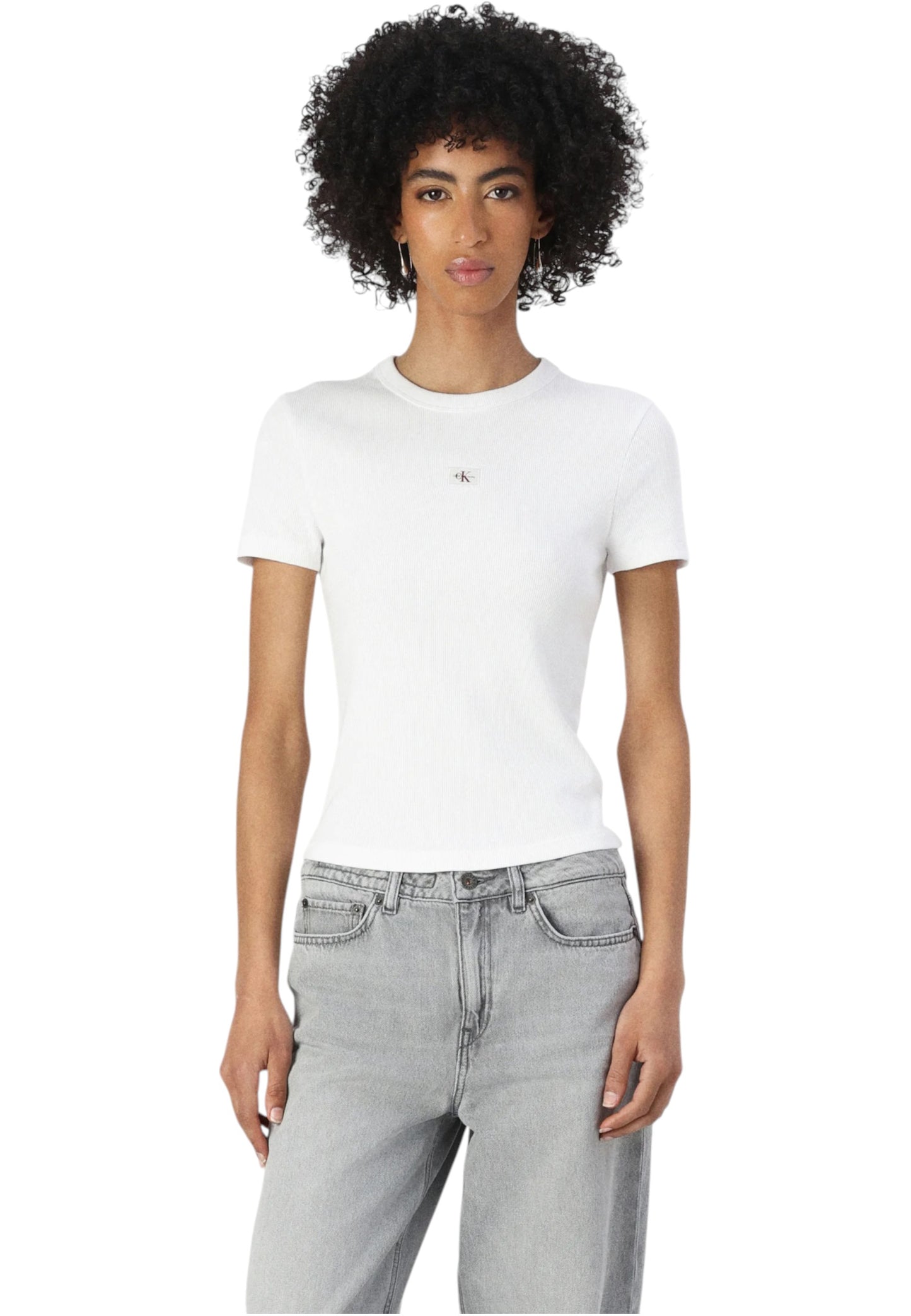 T-Shirt Manica Corta Donna Calvin klein Jeans