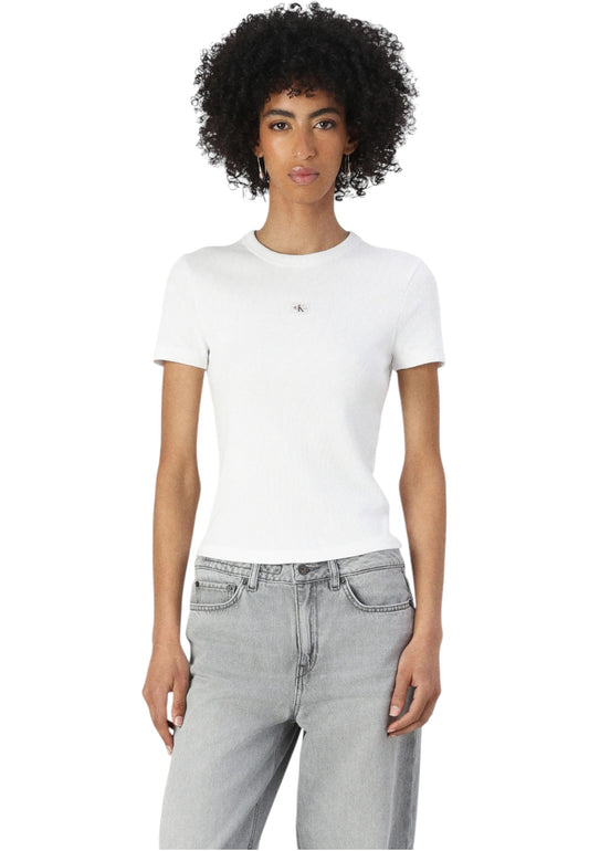 T-Shirt Manica Corta Donna Calvin klein Jeans
