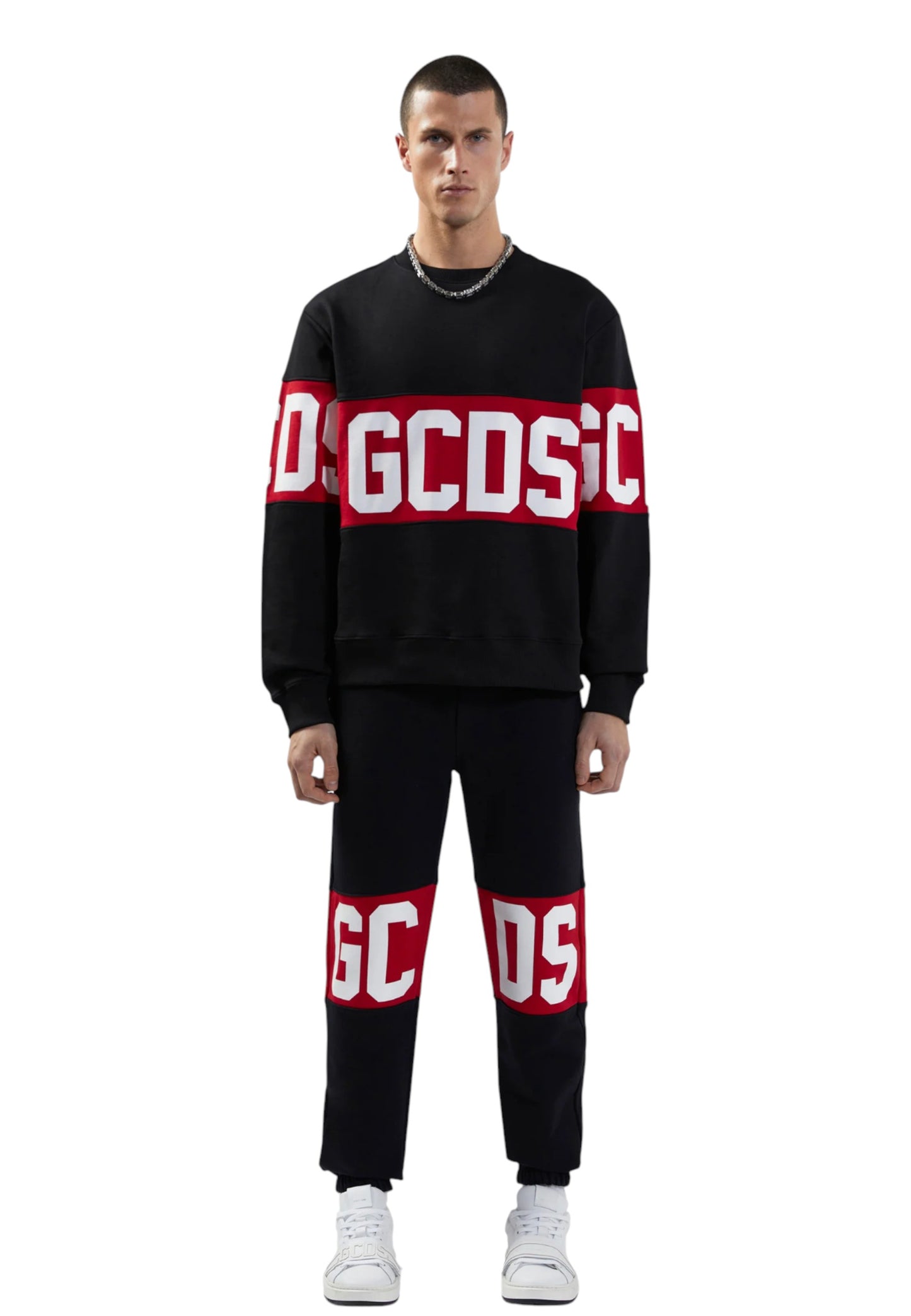 Pantaloni Tuta Uomo Gcds Band Logo B1XM3001JD1