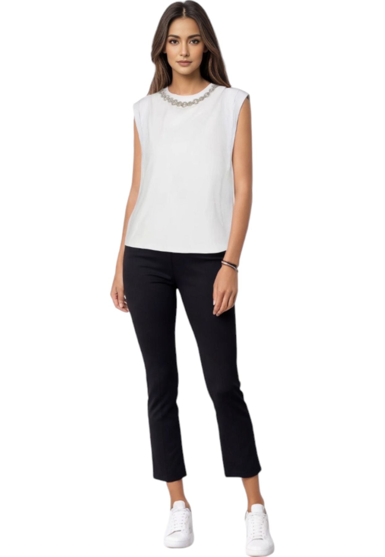 T-Shirt Senza Maniche Donna Gaudi 411FD64016