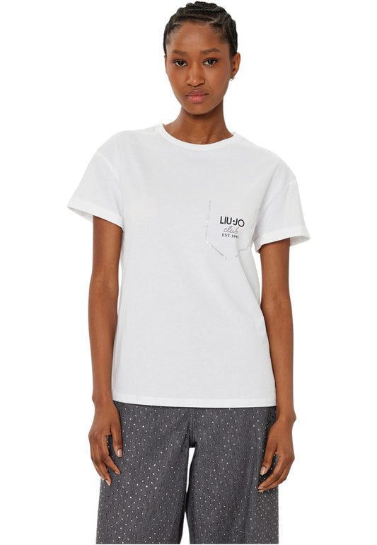 T-Shirt Manica Corta Donna Liu Jo