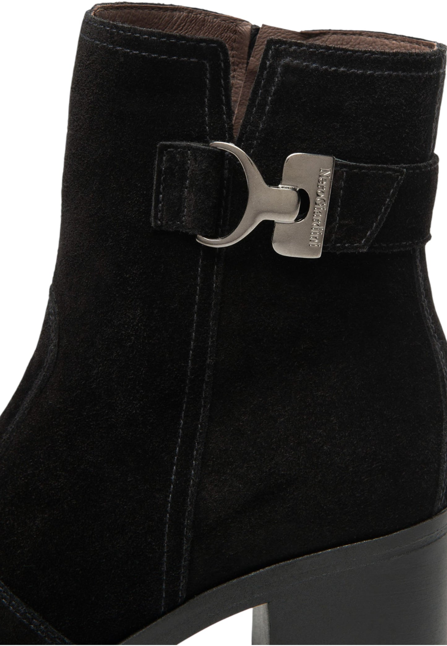 Stivaletti Tronchetti Donna Nero Giardini Tacco 7,5 CM I513892D